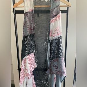 Boho vest style top